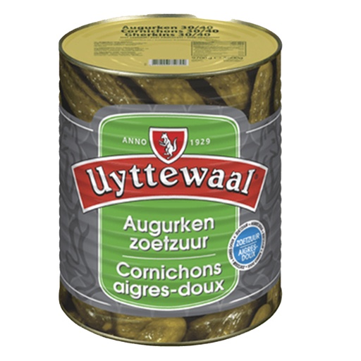 [21025] Augurken Schijfjes Dill Chips Mega Blik Uyttewaal 10 L