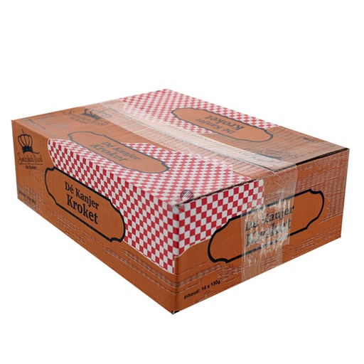 [13036] Vleeskroket Kanjer Rund Swinkel 14 x 150gr