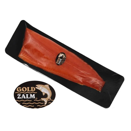 [146696] Zalm Gold Gerookt Voorgesneden De KG