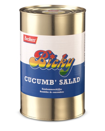 [21031] Bicky Komkommer Salade Blik 4 kg
