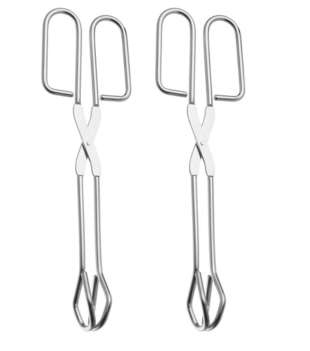 [90519] Pince De Servis - Rvs - 240Mm - 2pcs - Hendi - 171028