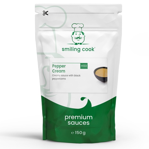 [148794] H133 Peper Roomsaus Smiling Cook 150 gr