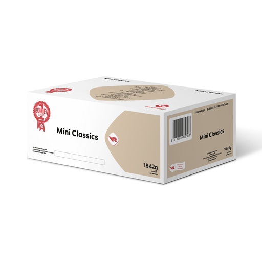 [132870] Mini Classics Mix 6 Soorten Vanreusel 96 x 20 gr