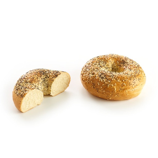 [139122] 1767 Bagel Sésame Poppy Panesco 32 x 127 gr 