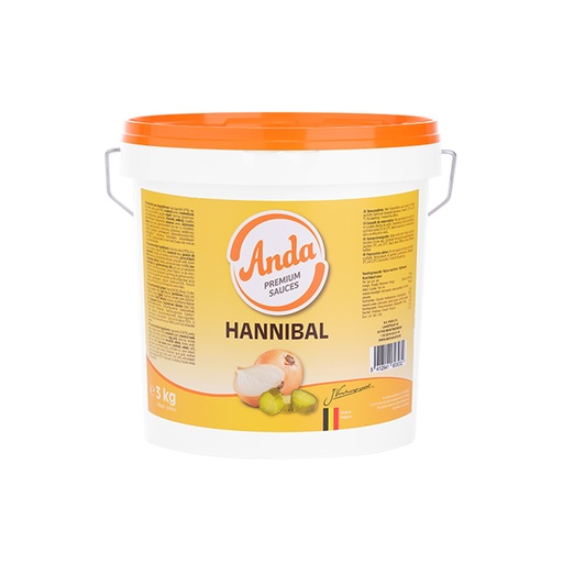 [2600360] Hannibal Saus Anda Bucket 3 L