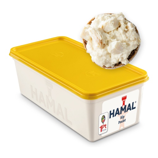 [19009] Salade de poulet Hamal – Barquette 1 kg