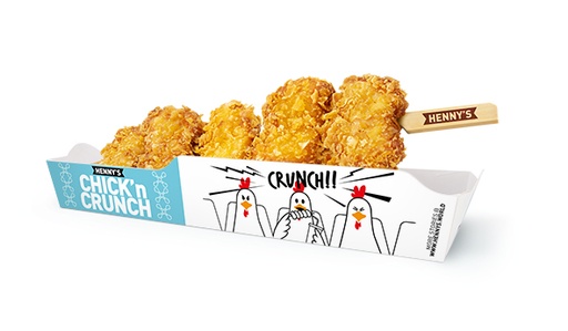 [118592] Chick'n Crunch Henny's 20 pcs + scoops