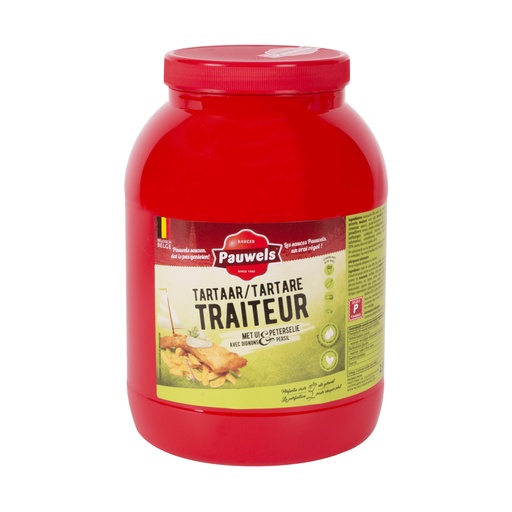 [25400] Tartaar Saus Traiteur Pauwels Pet 3 L