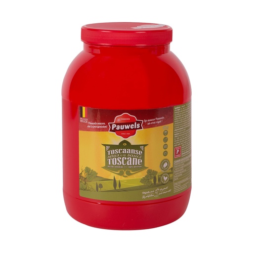 [258580] Toscaanse Saus Pauwels Pet 3 L