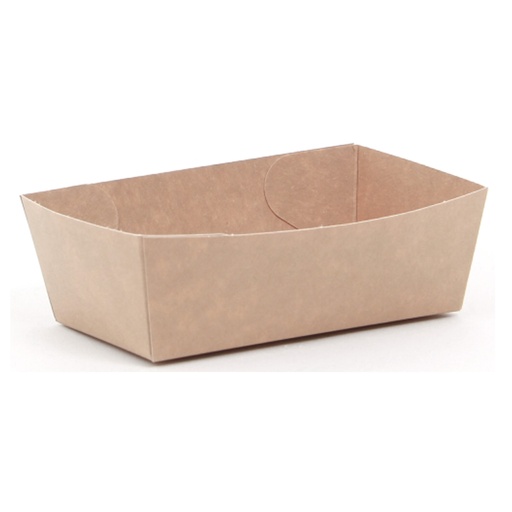 [811170] Karton Frietbak 85 Bruin Eco Is It 70x122x45 250st