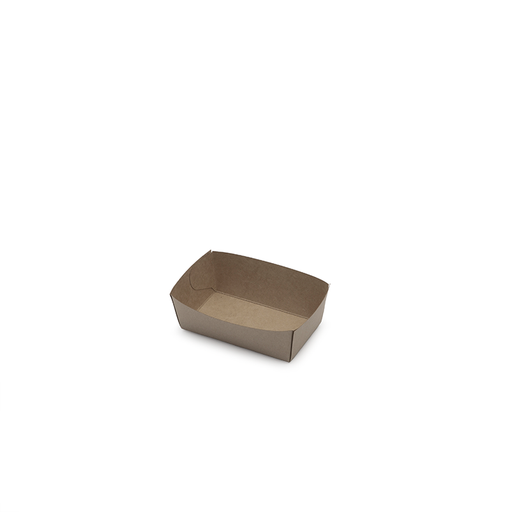 [811170] Karton Frietbak 85 Bruin Eco Is It 70x122x45 250st