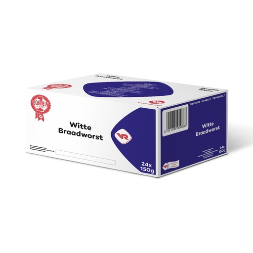[11420] Braadworst Wit Vanreusel 24 x 150 gr