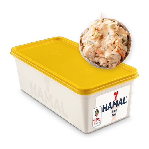 [19157] SALADE DE NOEL AU POULET 1KG HAMAL