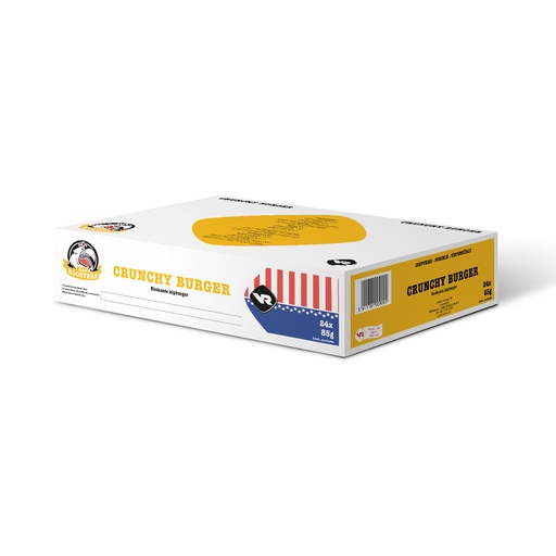 [113130] Krokante Kip Burger Mad Rooster Vanreusel 24 x 85 gr