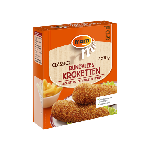 [10013] RTL Vleeskroket Runds Mora 4 x 70 gr