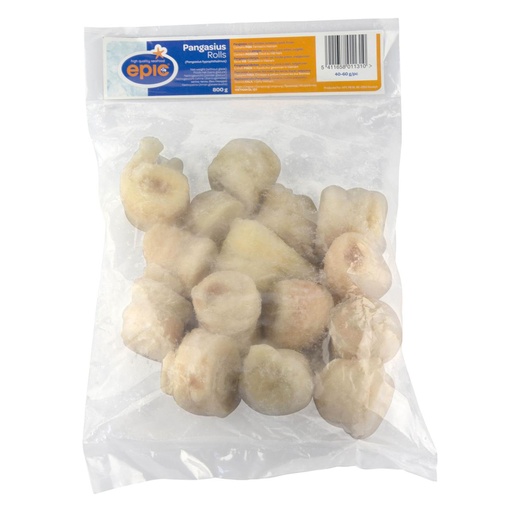 [146523] Pangasius Rolletjes 40-60gr/st Epic 800 gr