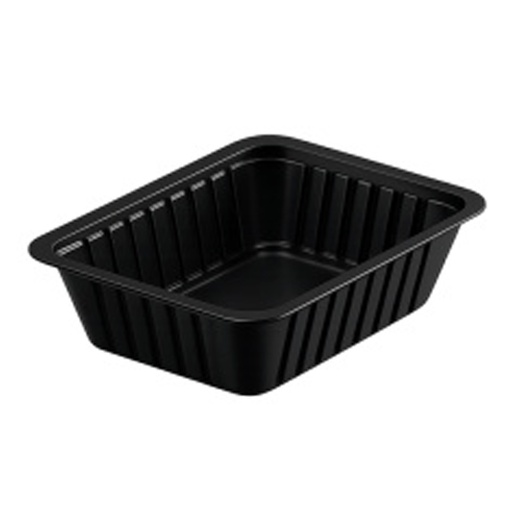 [820060] BARQUETTES EN PLASTIQUE NOIR B3/A4 1000PCS (12X9,4X3,5CM)