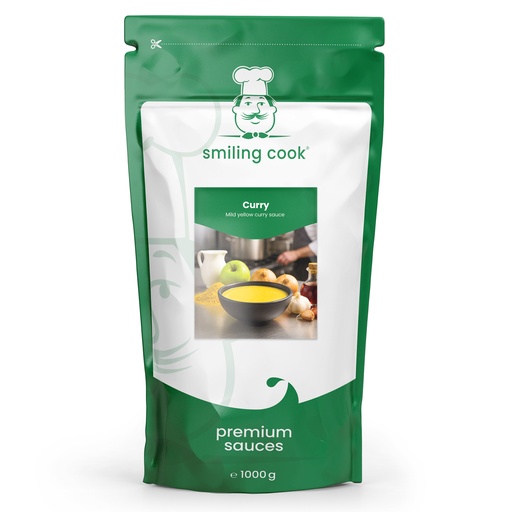 [14868] H26 Curry Saus Smiling Cook 1 kg