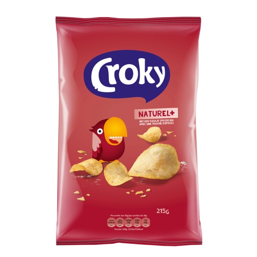[319500] Chips Naturel Croky 12 x 100 gr