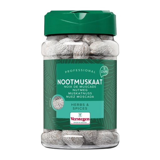 [390494] Nootmuskaat Banda Heel Verstegen Pot 550 gr