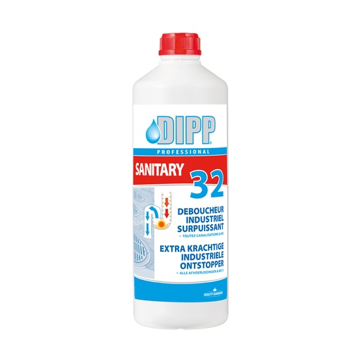 [90979] Ontstopper Krachtig Indust. Dipp (32) Fles 1 L