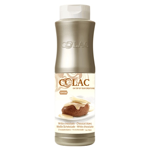 [65439] Topping  Witte  Chocolade Colac 1 Kg