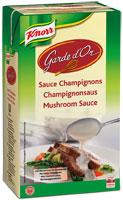 [40461] Sauce Champignon avec garniture Garde d'Or Brique 1 L