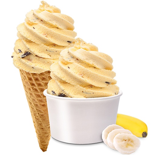 [17052] Roomijs Banaan One Shot 18 x 160 ml