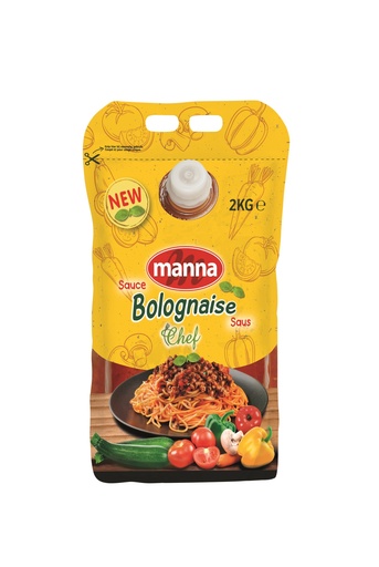 [260742] Sauce Bolognaise Chef Manna Pouch 2 kg 