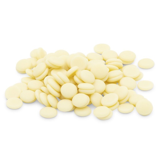 [31618] CHOCOLADE DROPS BLANC 4 KG DV FOODS