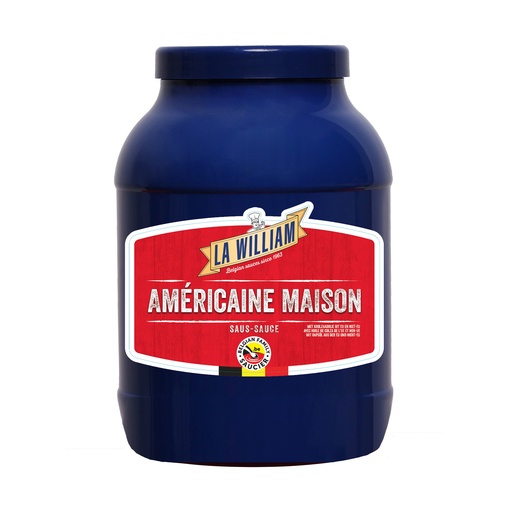 [25827] Americaanse Saus Maison La William Pet 3 L