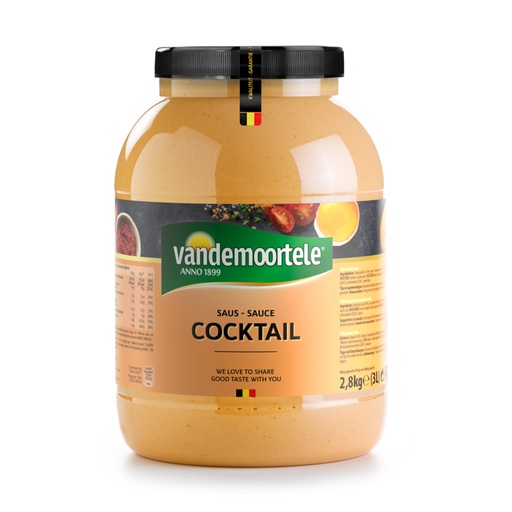 [25953] Cocktail Sauce Vandemoortele Pet 3 L