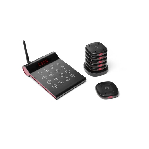 [9062872] 201633 Restaurant Paging System Including 10 Pagers
