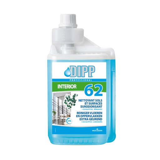 [909275] Nettoyant Sols Et Surfaces Eucalyptus Dipp (62) 1 L
