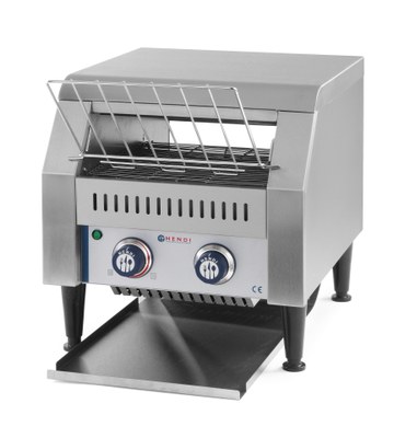 [906301] Doorloop Broodrooster rvs dubbel 230V 1st