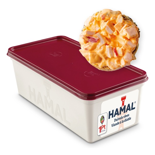 [190211] Duivelse Vlees Salade Hamal Bak 1 kg