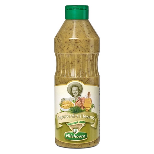 [251343] Mosterd Dille Saus Oliehoorn Tube 900 ml