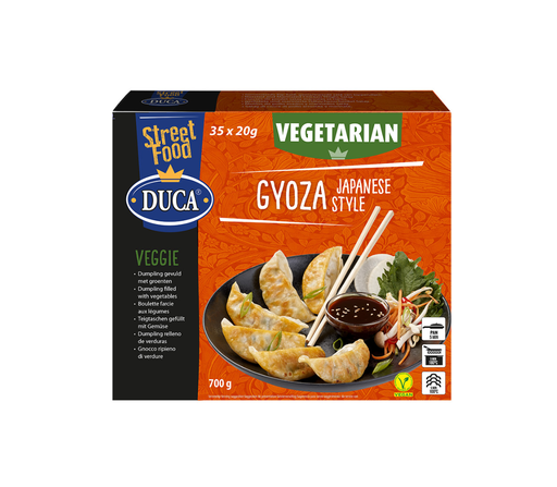 [118809] Gyoza Vegetarisch Duca 35 x 20 gr