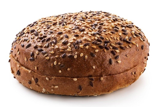 [13992] B959 Soft Hamburger Bun Avec Des graines De Sesame Et De Lin Banquet d'Or 30 x 90 gr