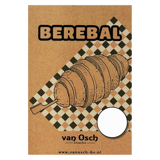 [112183] BOULETTE D'OURS 24X140GR VAN OSCH