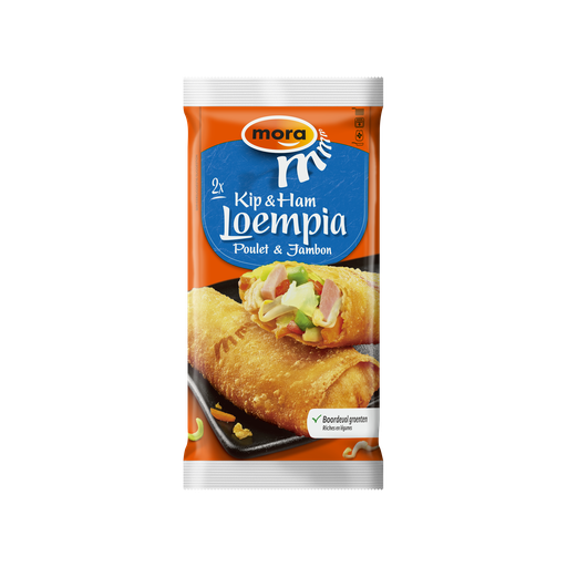 [10008] RTL Loempia (Kip + Ham) Mora 2 st