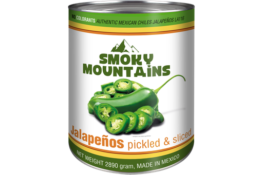 [26356] LA116 Jalapeno Pepers Gesneden Blik 2,89 kg