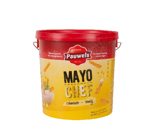 [25122] Mayo Chef Pauwels Bucket 10 L