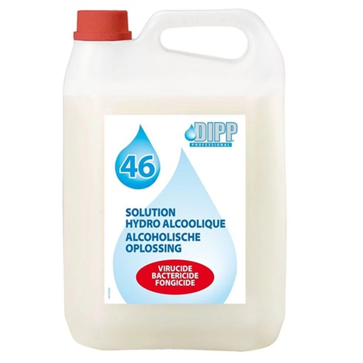 [909278] Desinfect. Alcoholoplossing Dipp (46) Can 5 L