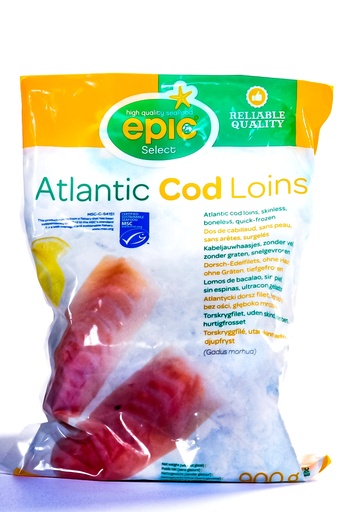 [146553] Filet De Cabillaud 140/160 gr Epic 750 gr