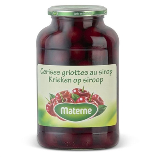 [325016] Krieken Ontpit op Siroop Materne 700 gr