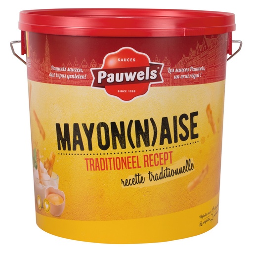 [250290] Mayonaise Traditionel Pauwels Emmer 10 L