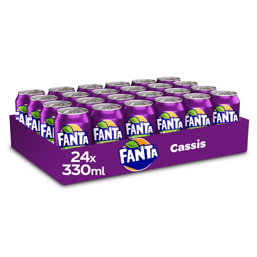 [710061] Fanta Cassis Blik 24 x 33 cl