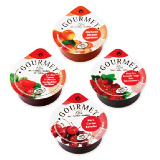 [32501] Confituur Portie Assorti Gourmet 100 X 25 GR