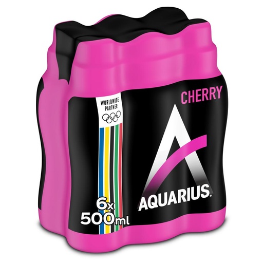 [710068] Aquarius Red Peach Blik 24 x 33 cl